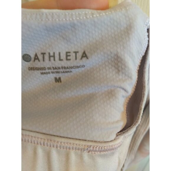 Athleta Sports Bra Gray Tie Dye Pullover Sz M - Picture 5 of 5